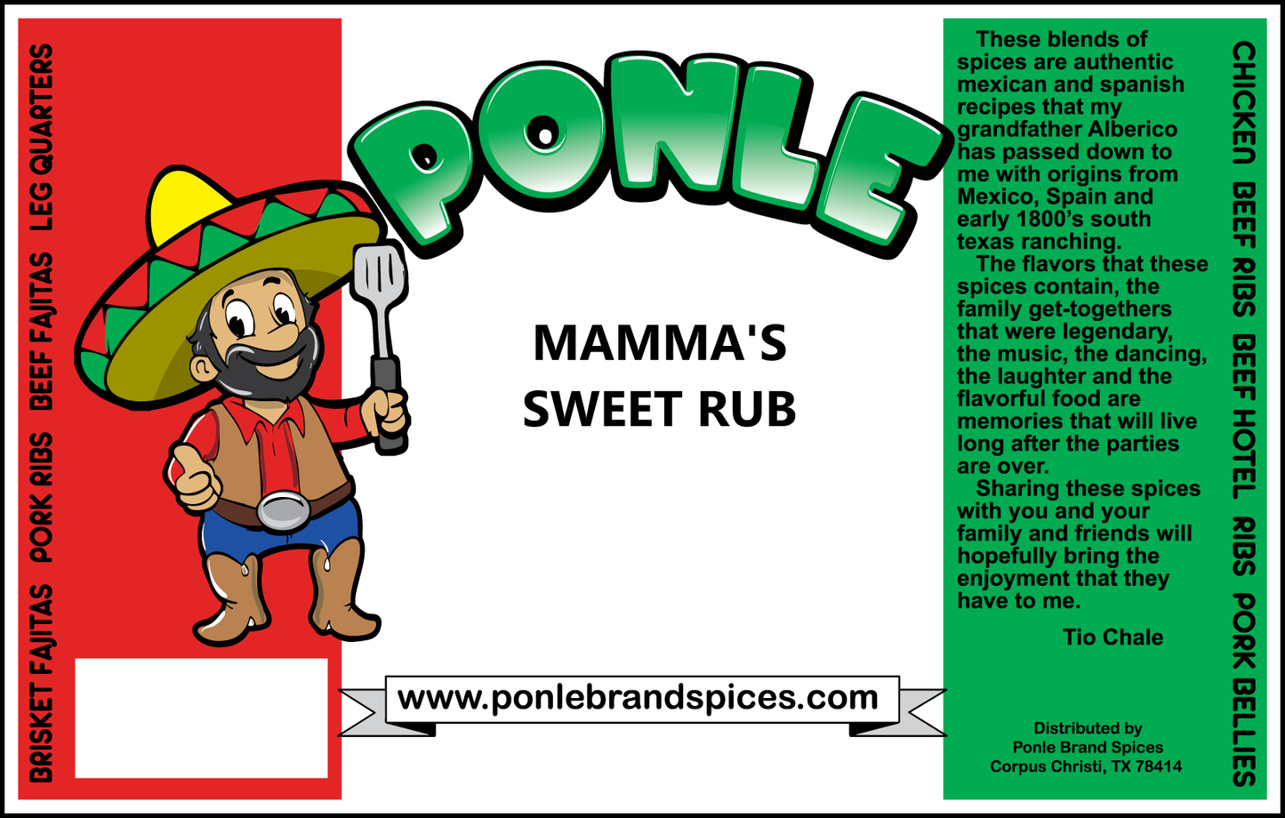 MAMMA'S SWEET RUB